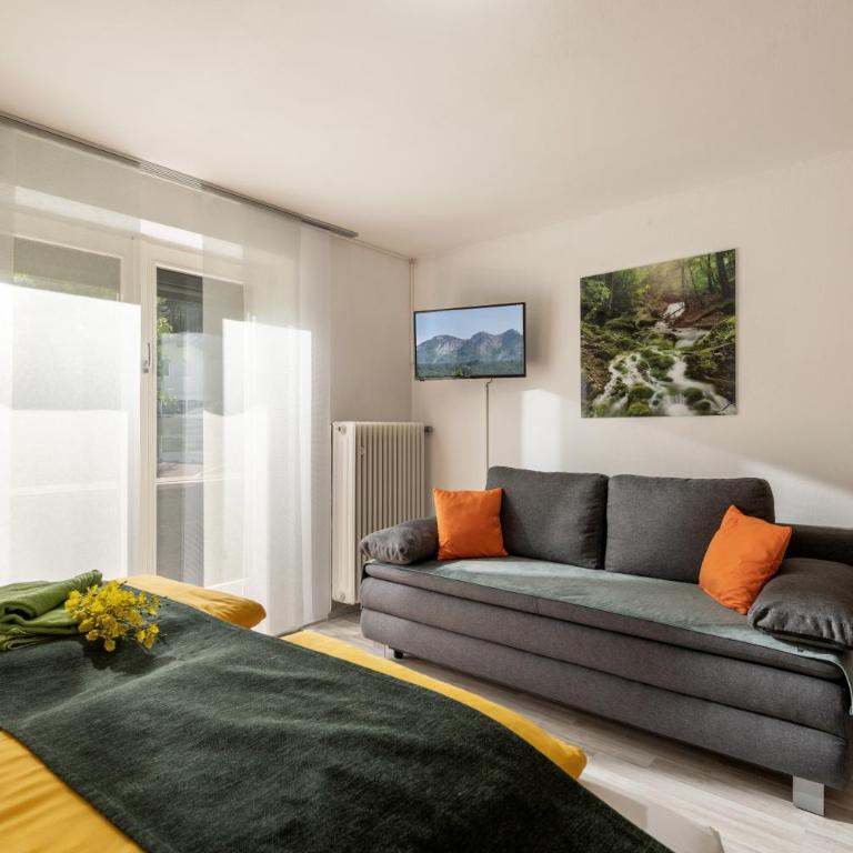 Ferienwohnung Mitterherzog - Apartment mit 2 Schlafzimmern und Bergblick - 11