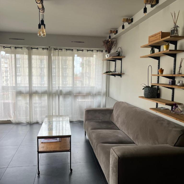 Terrasse avec vue, proche Bercy-Paris, 3 pièces spacieux et confort - Appartement 2 Chambres - 1