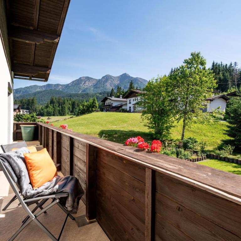 Ferienwohnung Mitterherzog - Apartment mit 2 Schlafzimmern und Bergblick - 43