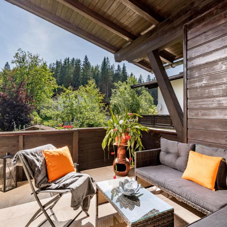 Ferienwohnung Mitterherzog - Apartment mit 2 Schlafzimmern und Bergblick - 44