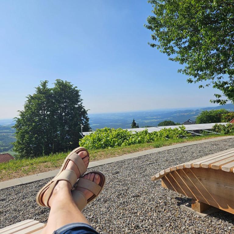 Ferienwohnung in ruhiger Lage- Panorama Terrasse, 2 SZ, rollstuhlfreundlich - Apartment mit Blick auf die Berge - 24