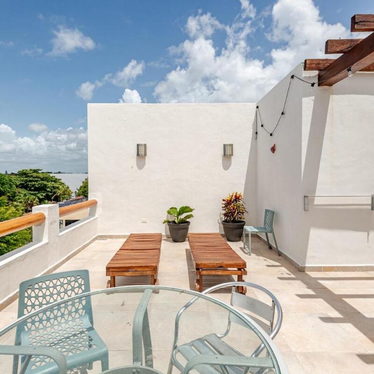 Apartment 5 min walking to the beach at Paraíso - Two-Bedroom Apartment with Terrace - 10