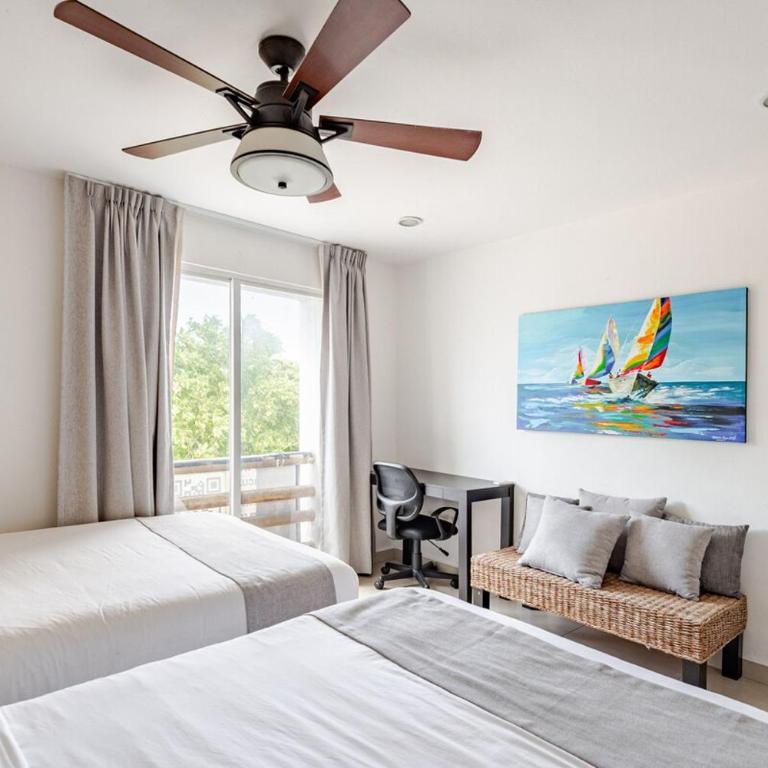 Apartment 5 min walking to the beach at Paraíso - Two-Bedroom Apartment with Terrace - 38