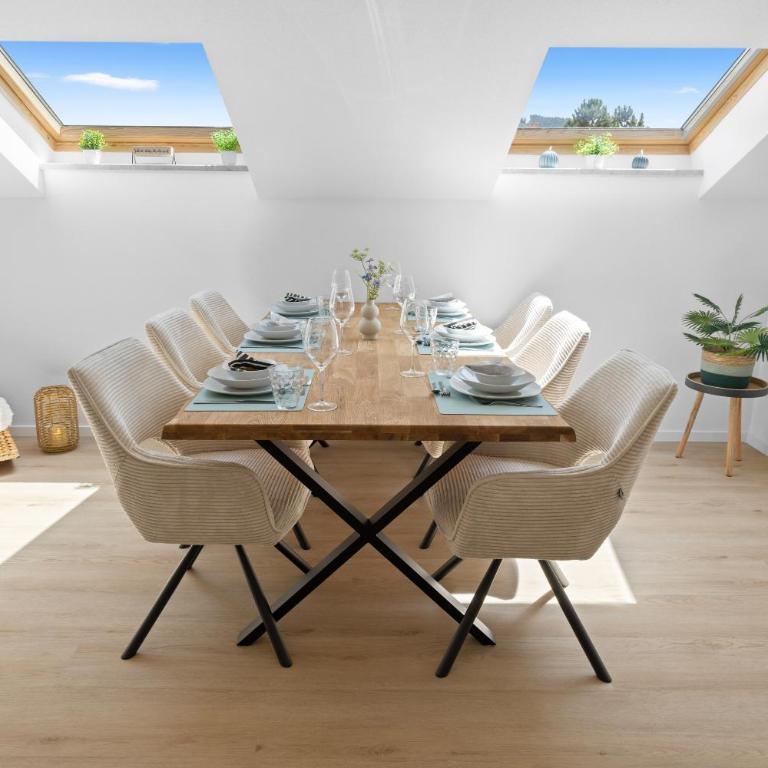 ALPENglück - Stylisches Dachgeschoss-Apartment mit Bergblick, großer Balkon & 3 Schlafzimmern - Apartment mit 3 Schlafzimmern - 10