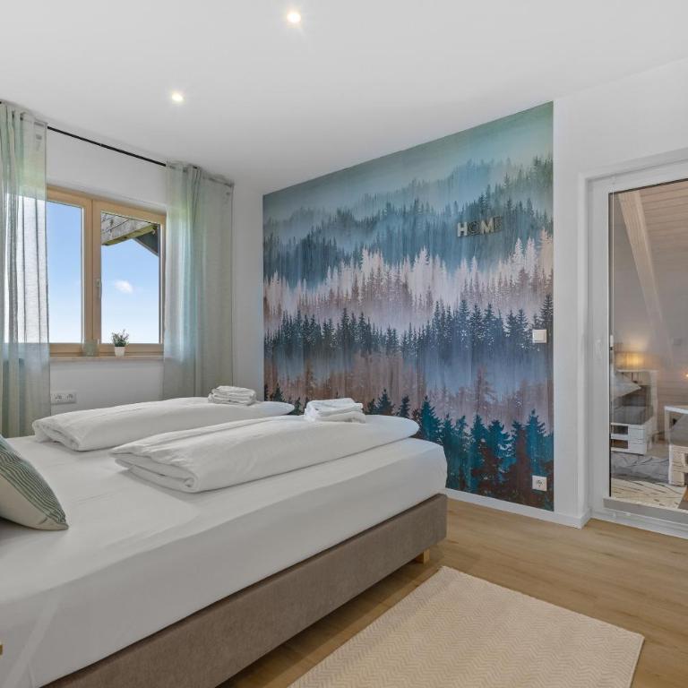 ALPENglück - Stylisches Dachgeschoss-Apartment mit Bergblick, großer Balkon & 3 Schlafzimmern - Apartment mit 3 Schlafzimmern - 29