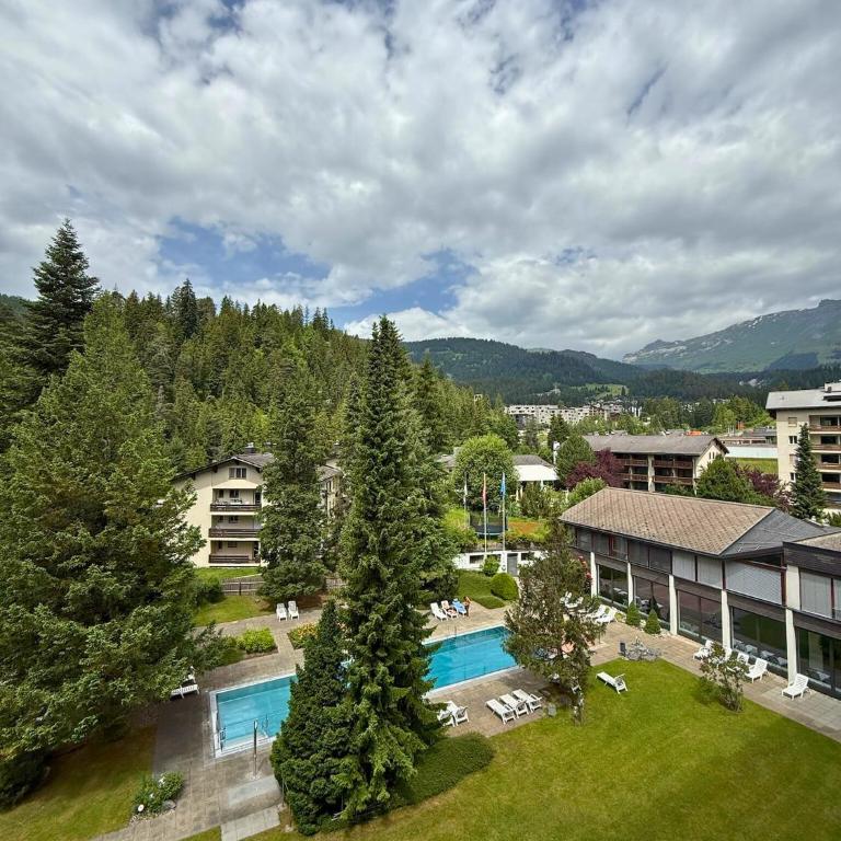 Laax Rancho Residence - Apartment mit Blick auf die Berge - 32