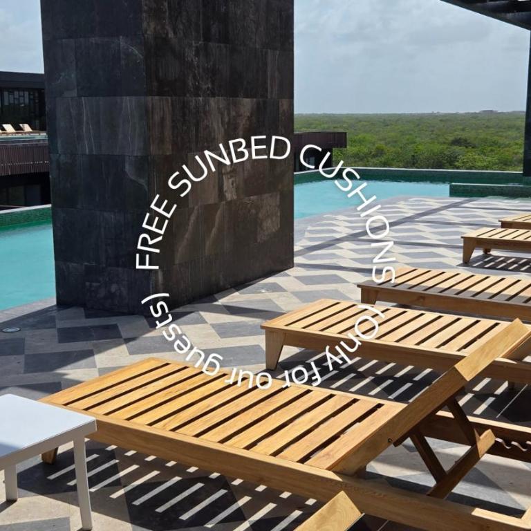 2BR in Tulum Hotel Zone - SPA Jacuzzi - FREE Beach Club Access - Apartamento Deluxe de 2 dormitorios con vistas al jardín - 48