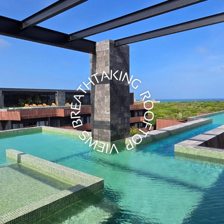 2BR in Tulum Hotel Zone - SPA Jacuzzi - FREE Beach Club Access - Apartamento Deluxe de 2 dormitorios con vistas al jardín - 60