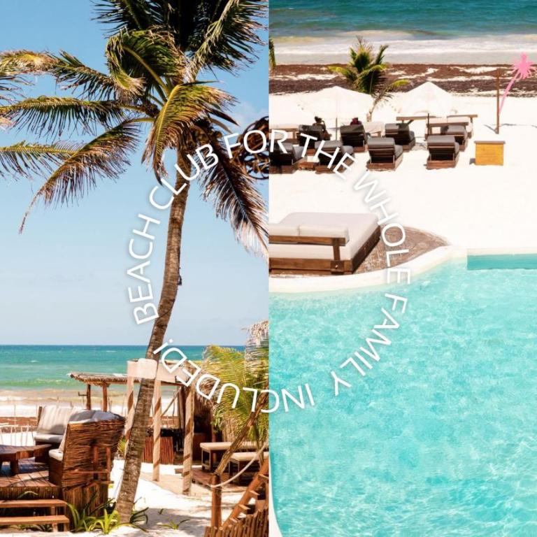 2BR in Tulum Hotel Zone - SPA Jacuzzi - FREE Beach Club Access - Apartamento Deluxe de 2 dormitorios con vistas al jardín - 72