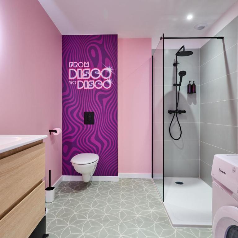 La Villa Orange - DISCO - proche cité médiévale et centre ville à pied - Apartamento de 1 dormitorio - 4