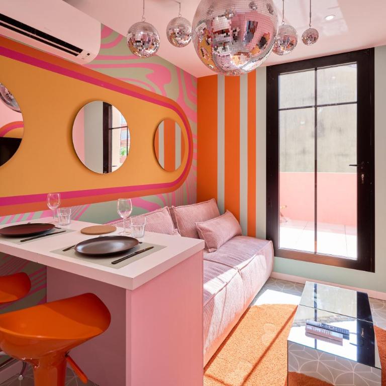 La Villa Orange - DISCO - proche cité médiévale et centre ville à pied - Apartamento de 1 dormitorio - 7