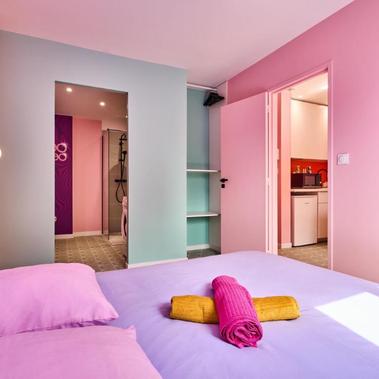 La Villa Orange - DISCO - proche cité médiévale et centre ville à pied - Apartamento de 1 dormitorio - 25