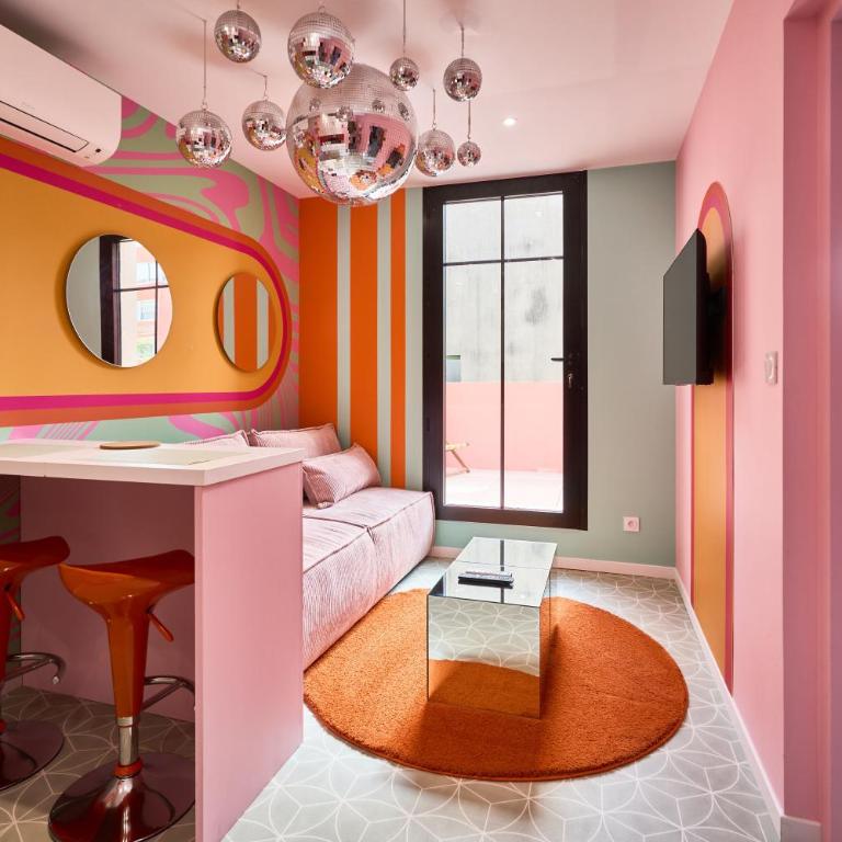 La Villa Orange - DISCO - proche cité médiévale et centre ville à pied - Apartamento de 1 dormitorio - 30