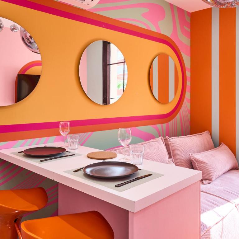 La Villa Orange - DISCO - proche cité médiévale et centre ville à pied - Apartamento de 1 dormitorio - 32