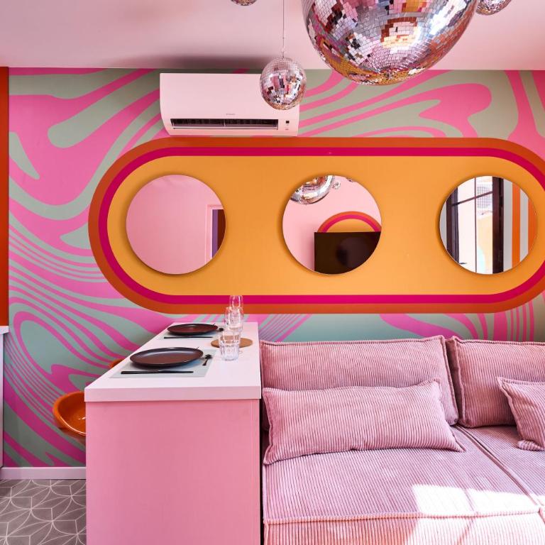 La Villa Orange - DISCO - proche cité médiévale et centre ville à pied - Apartamento de 1 dormitorio - 37