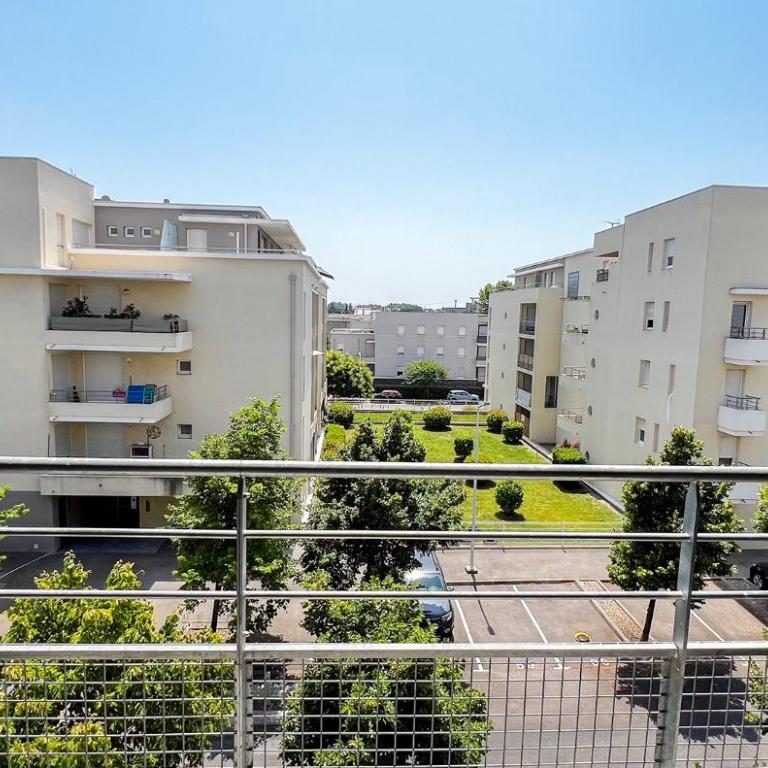 AC - Garage available - Secure residence - Appartement 1 Chambre avec Balcon - 7