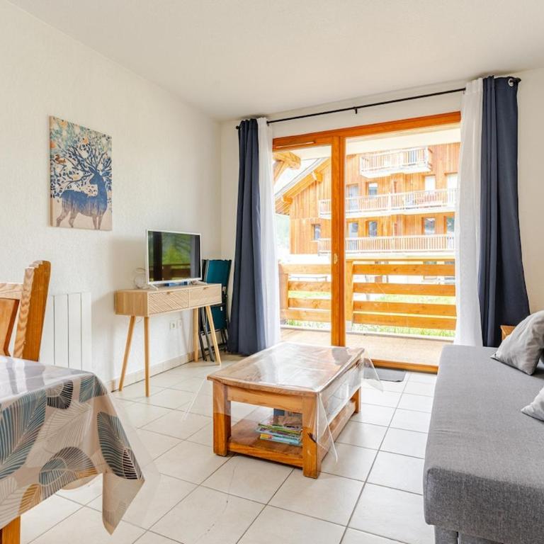 Appartement 4p, Balcon des Airelles, Les Orres 1800 - Apartment mit 1 Schlafzimmer - 3