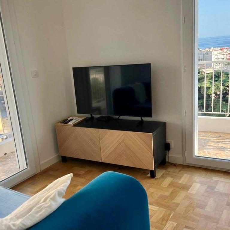 Appartement Vue Mer T2 Cosy, Plage à pied 3 mins, Coucher de Soleil, Parc privé - Appartement 1 Chambre - 11