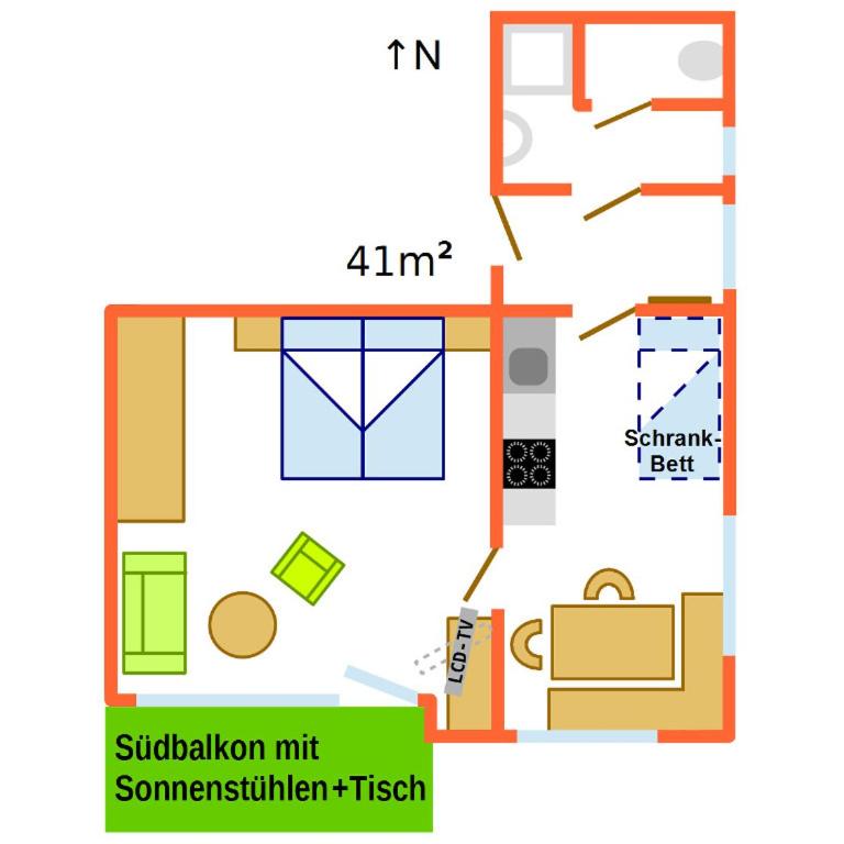 Ferienwohnungen Lind - Apartment mit Blick auf die Berge - 3