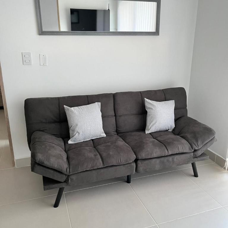 Cómodo Apartamento Santa Marta con piscina y parqueadero - Two-Bedroom Apartment with Pool View - 7