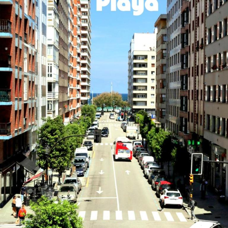 Rocamar Centro Playa San Lorenzo - PARKING GRATUITO - Apartamento de 1 dormitorio - 1