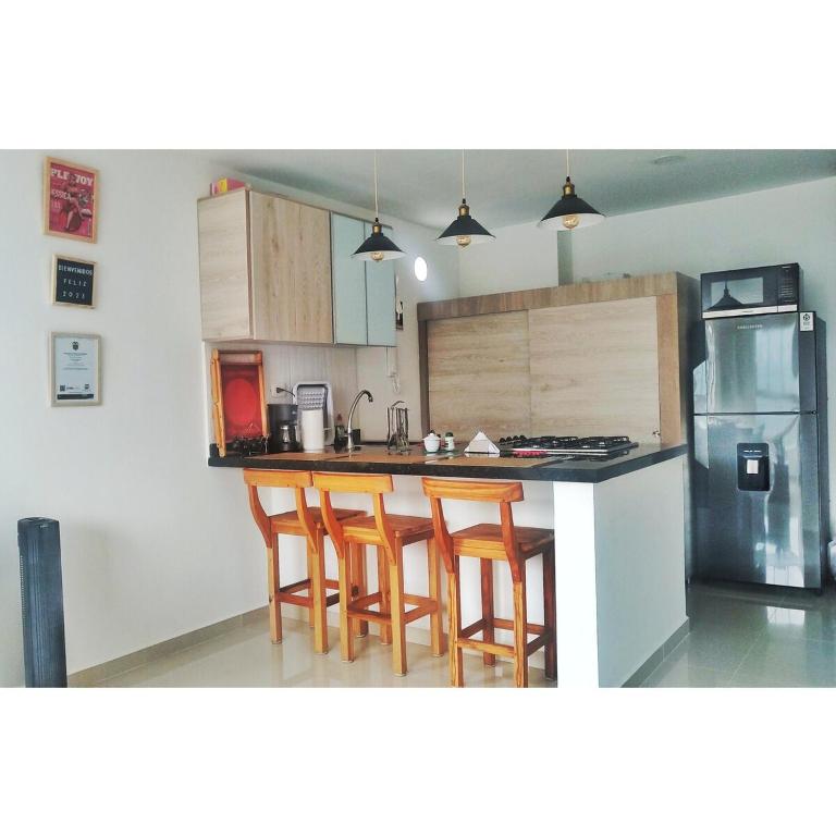 Apartamento con espectacular vista en San Gil - Two-Bedroom Apartment with Mountain View - 11