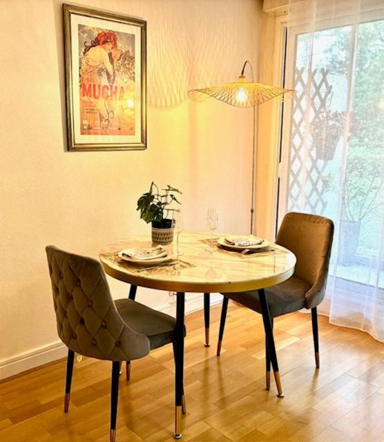 L'écrin du 12- Studio élégant sur jardin avec parking - Appartement 1 Chambre - 15