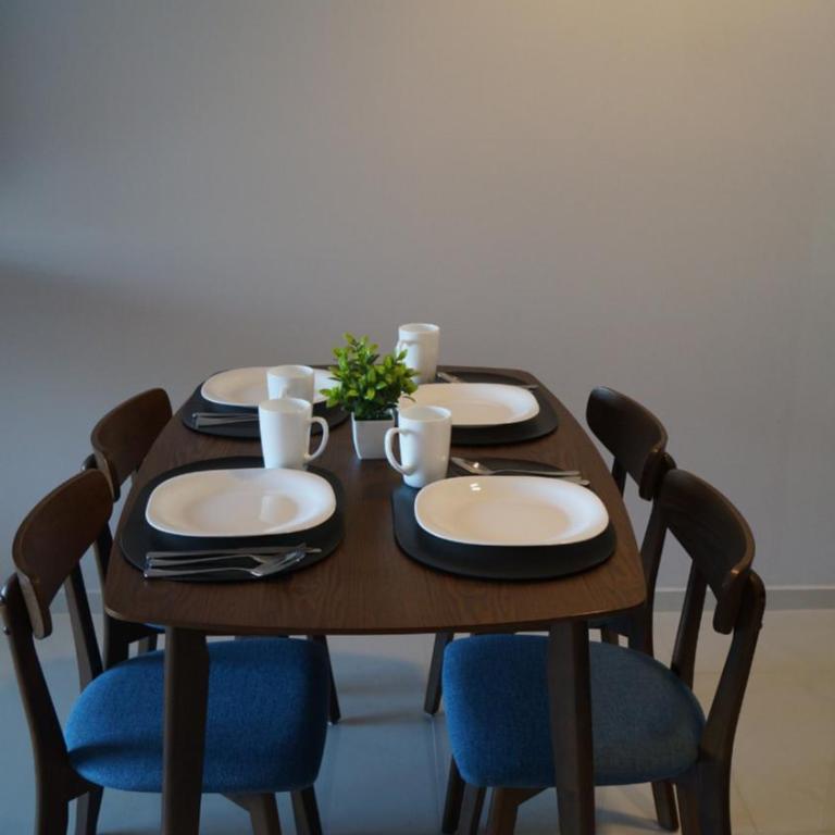 Elegante loft apartment Paseo Santa Lucia king size bed, alberca, gym, parking, kids club - One-Bedroom Apartment - 17