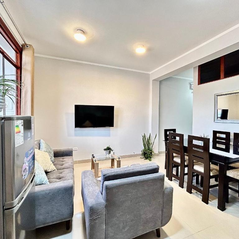 Depa a 5min centro 2HAB con A/C Estilo y Confort - Apartment - 2