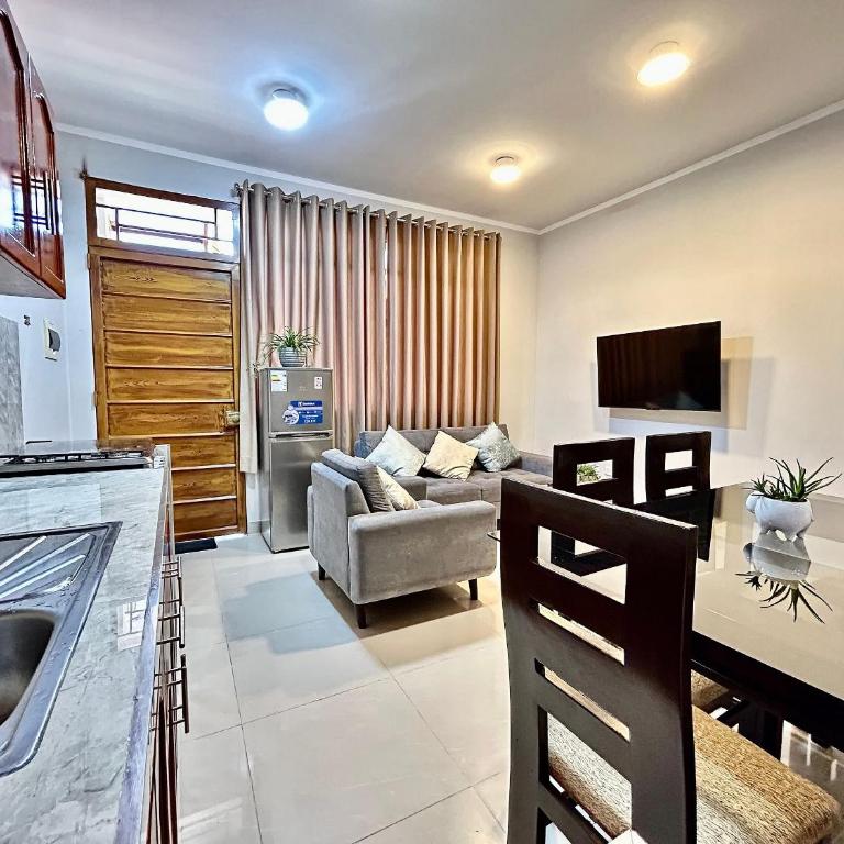 Depa a 5min centro 2HAB con A/C Estilo y Confort - Apartment - 7