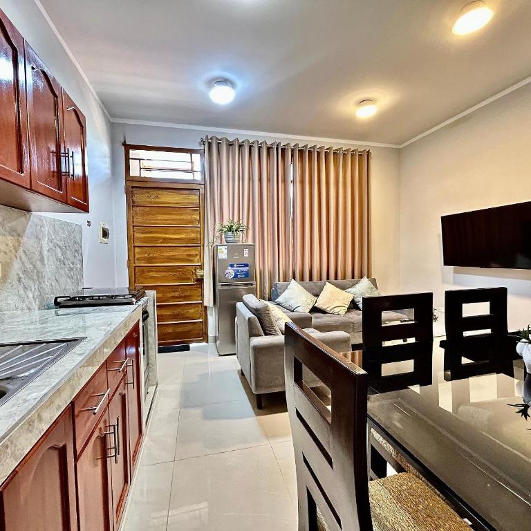 Depa a 5min centro 2HAB con A/C Estilo y Confort - Apartment - 8