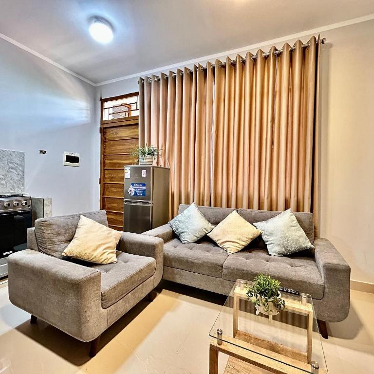 Depa a 5min centro 2HAB con A/C Estilo y Confort - Apartment - 9