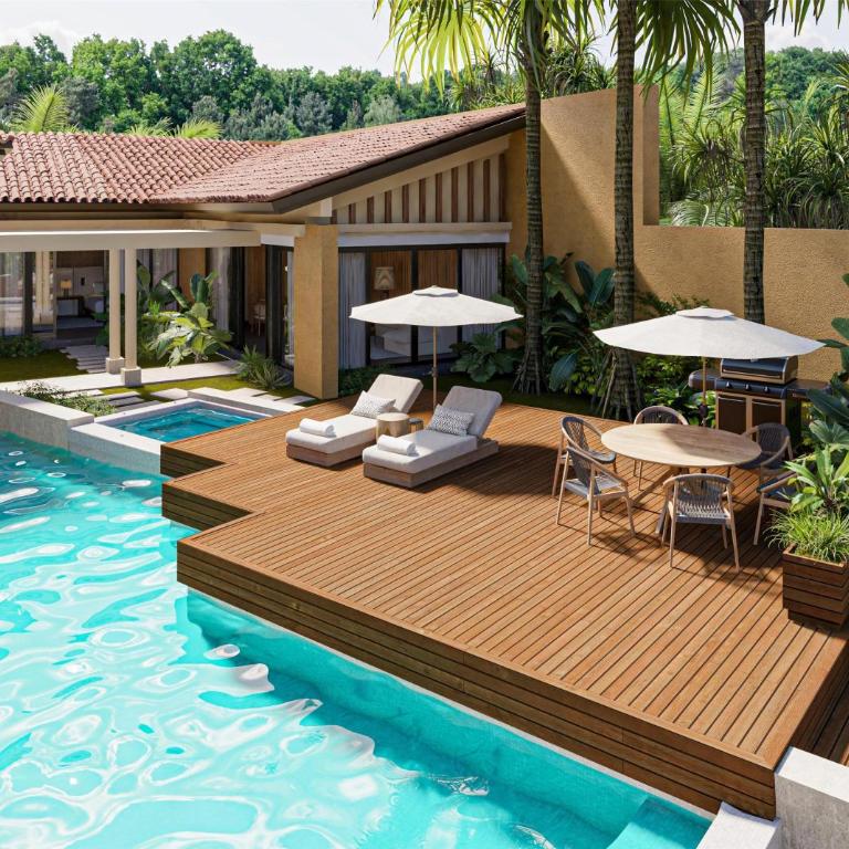 Banyan Tree Mayakoba - Villa Harmony de 3 dormitorios con piscina - Frente a la playa - 5