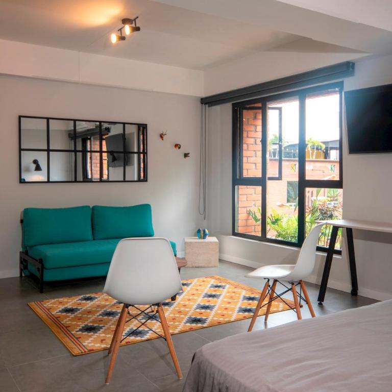 Céntrico Apartaestudio en el Parque de Poblado - Apartamento de 1 dormitorio - 4