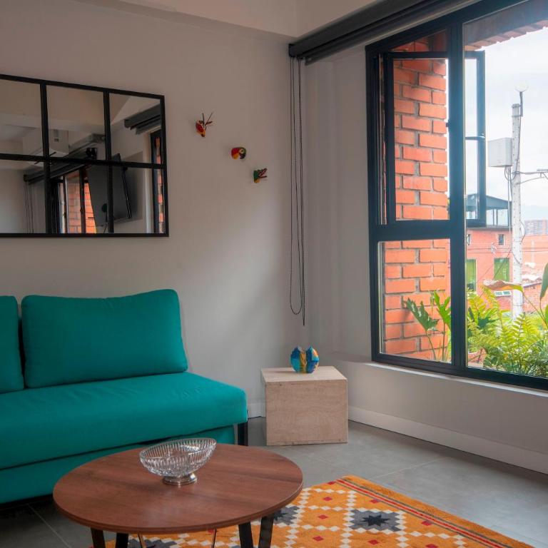 Céntrico Apartaestudio en el Parque de Poblado - Apartamento de 1 dormitorio - 6