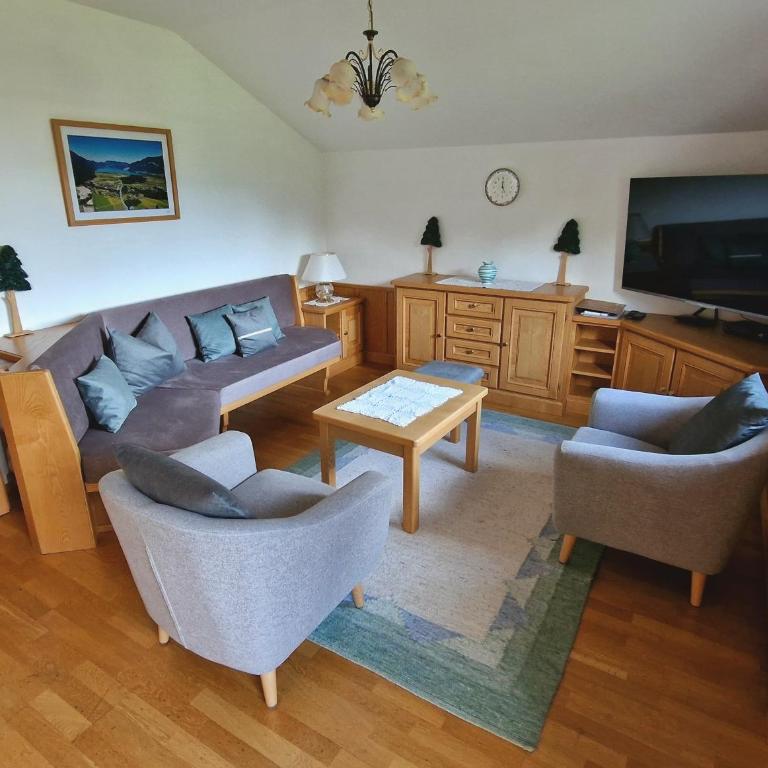 Aberseehaus Nussbaumer - Apartment mit Blick auf die Berge - 10