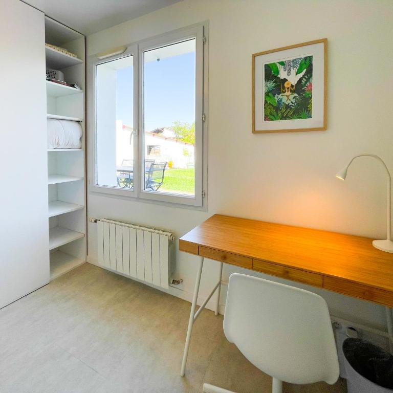Chambre d'hôtes à Biarritz - Chambre Simple - Vue sur Jardin - 3