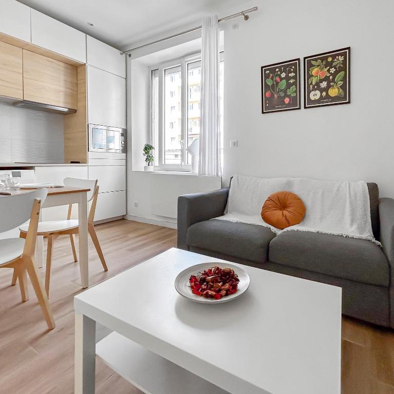 Lumineux T2 à Grenoble, Calme Et Confortable - Apartment mit 1 Schlafzimmer - 10