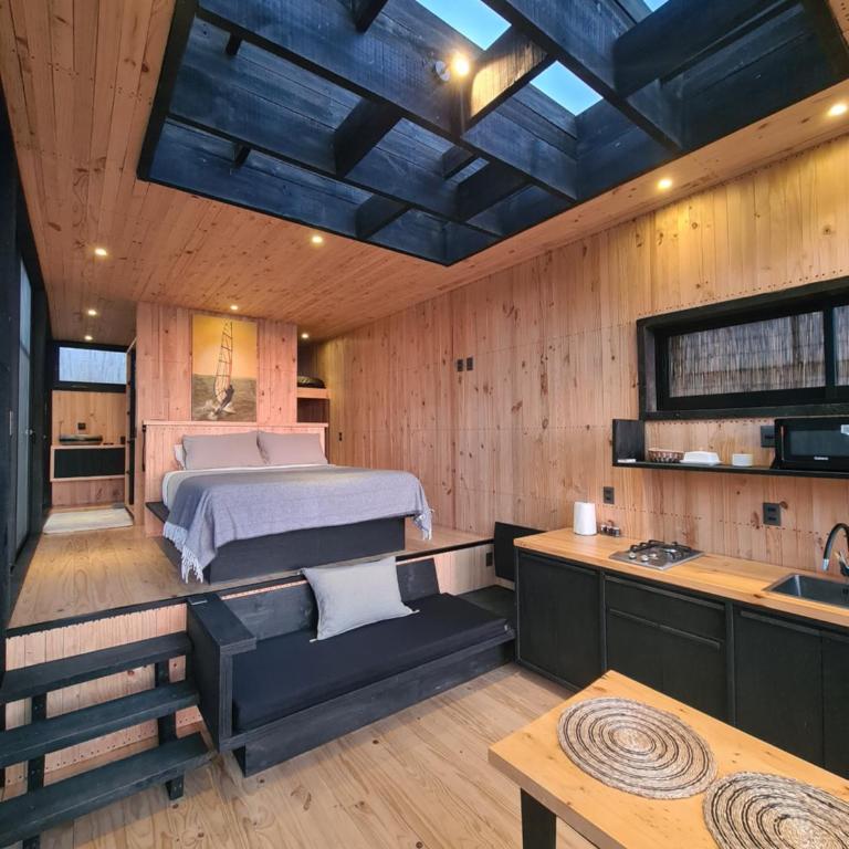 Cabaña Marea Baja en Quebrada Matanzas - One-Bedroom House - 1