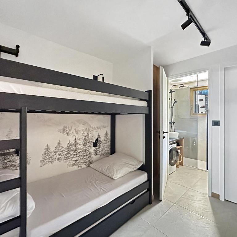CA111 - Studio 4 pers centre des Carroz - Deluxe Studio - 9