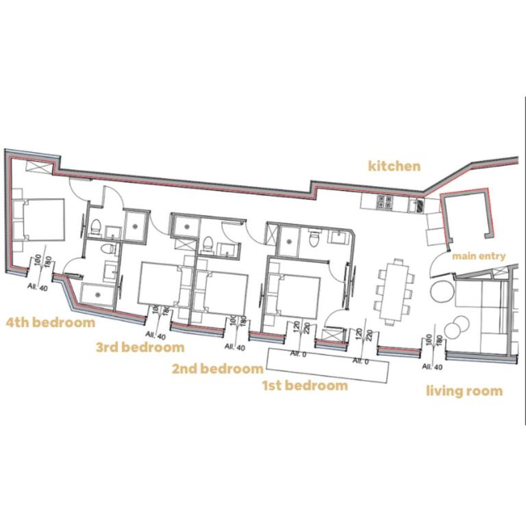 Hôtel Particulier Marceau - Central Cannes - New - Walk to La Croisette - OMEGA - Four-Bedroom Suite with balcony - 2