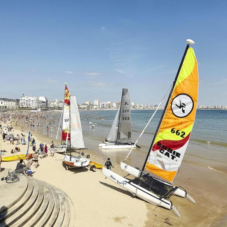 Studio face à la mer avec balcon, garage privé et équipements modernes - Les Sables-d'Olonne - FR-1-92-624 - Apartment (4 Adults) - 5