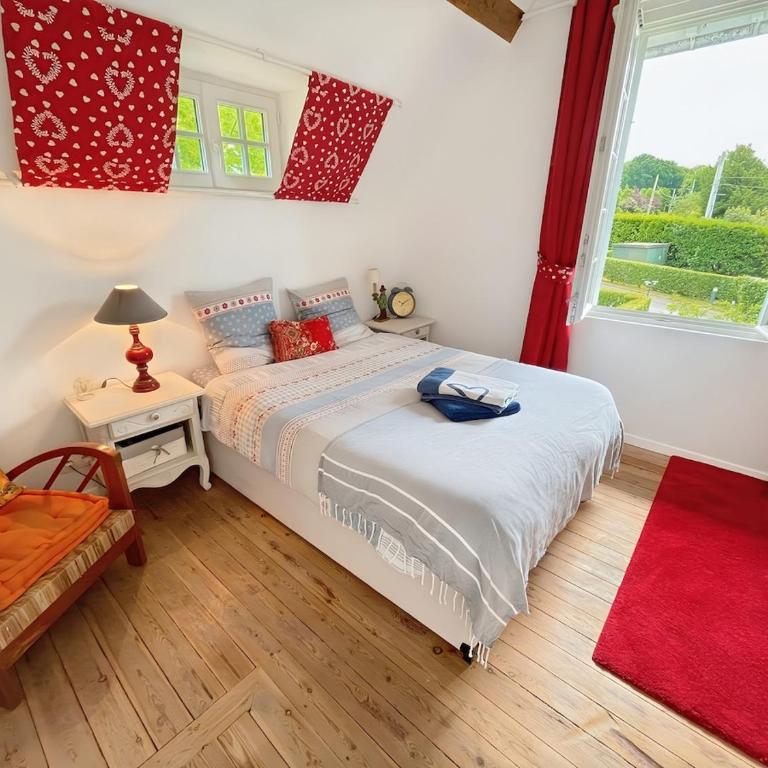 Normandy Style - Centre ville à 5 min en voiture - Parking Gratuit sur place - Two-Bedroom House - 5