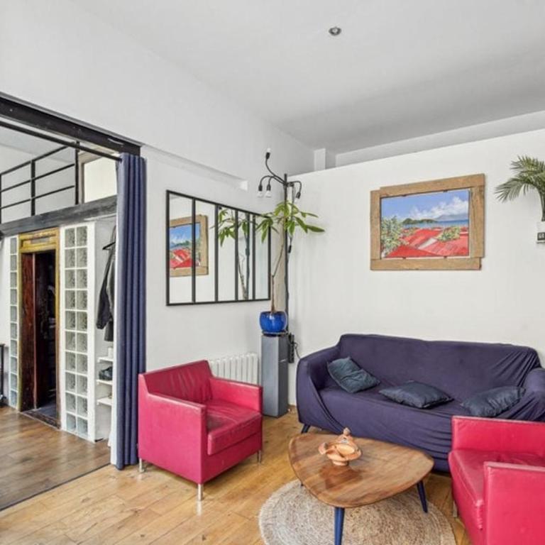 Loft Parisien pour 4 personnes - Appartement 1 Chambre - 13