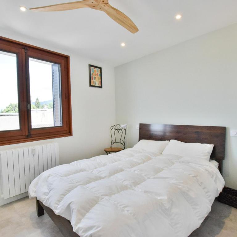 Charmant appartement 4 pers avec balcon et vue lac, proche plage à Neuvecelle - Appartement 2 Chambres - 8