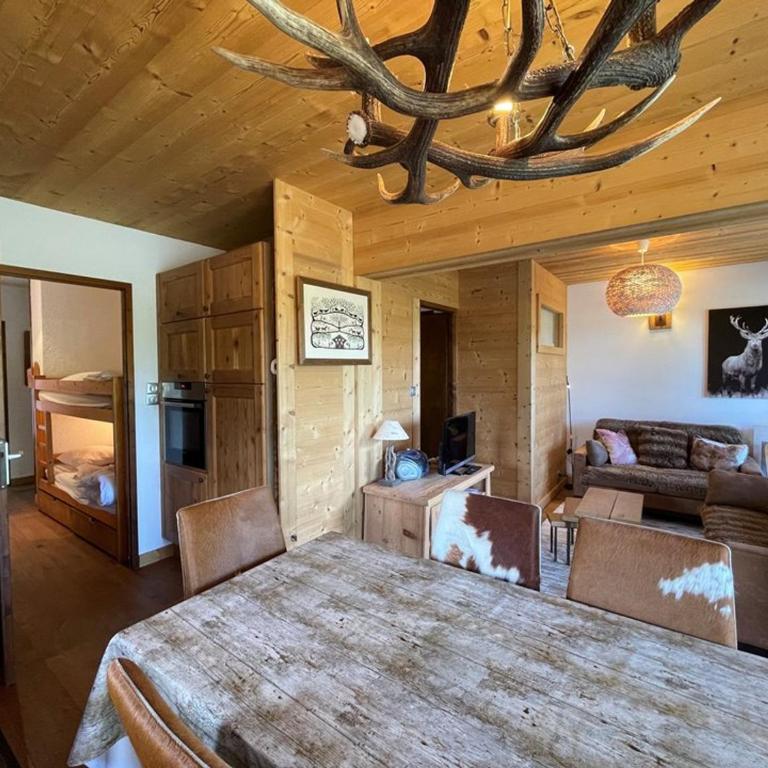 Appartement cosy 6 pers, 50m², proche pistes, 2 SDB, cuisine équipée, calme, non-fumeurs - Two-Bedroom Apartment - 6