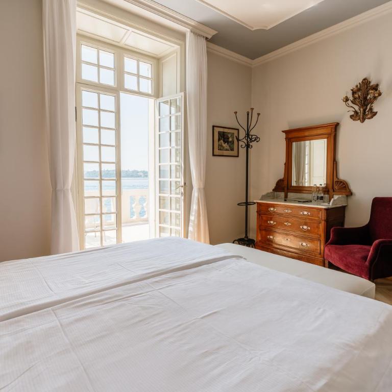 Hotel Monte Baldo e Villa Acquarone - Camera Matrimoniale Deluxe con Vista Lago - Dependance - 4