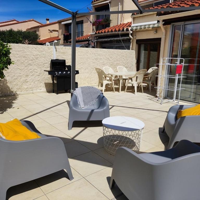 Maison climatisée avec piscine, parking, et WIFI - 6 pers. - FR-1-776-5 - Villa - 3