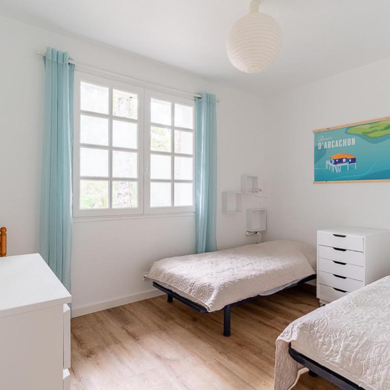 Villa Calme entre Océan et Lac - 8 Pers - 4 Ch - Terrasse - BBQ - Jardin - Biscarrosse Plage - FR-1-319-418 - Villa (8 Adultes) - 16
