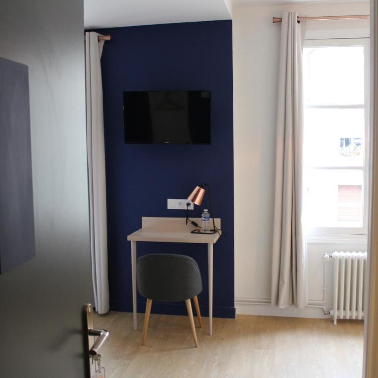 Hôtel La Fontaine Caen Centre - Chambre Double/Familiale Supérieure - 6